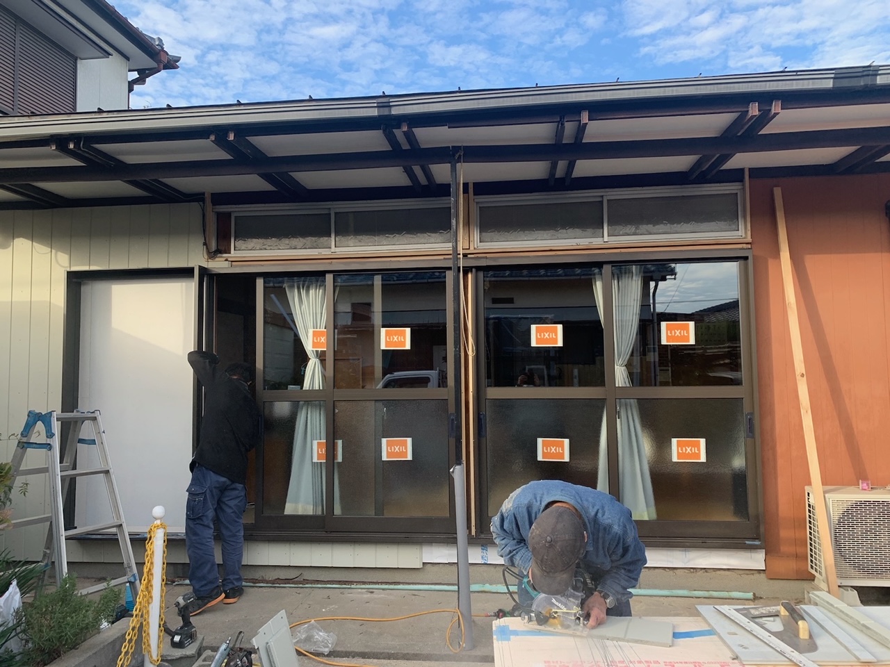 さくらエステート 大牟田店の【防犯と台風】断熱サッシの交換ですの施工後の写真1